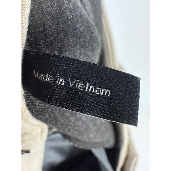 THEORY Treeca 4K Double Knit Beige‎ Stretch Ponte Ankle Crop Pants Size 2 - Picture 5 of 8